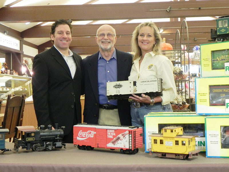 Hoffman’s Chocolates To Donate Train Collection To Yesteryear Village