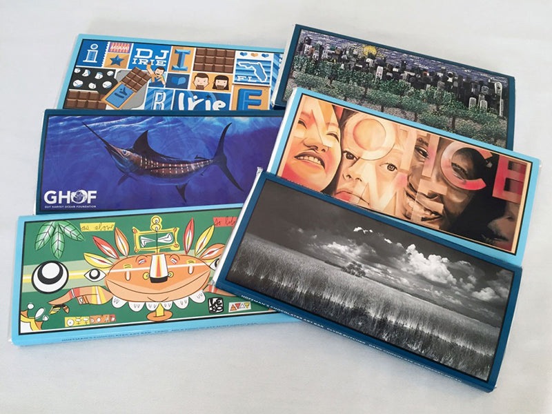New Chocolate Bars Feature Wrapped Artwork From Six South Florida Artists