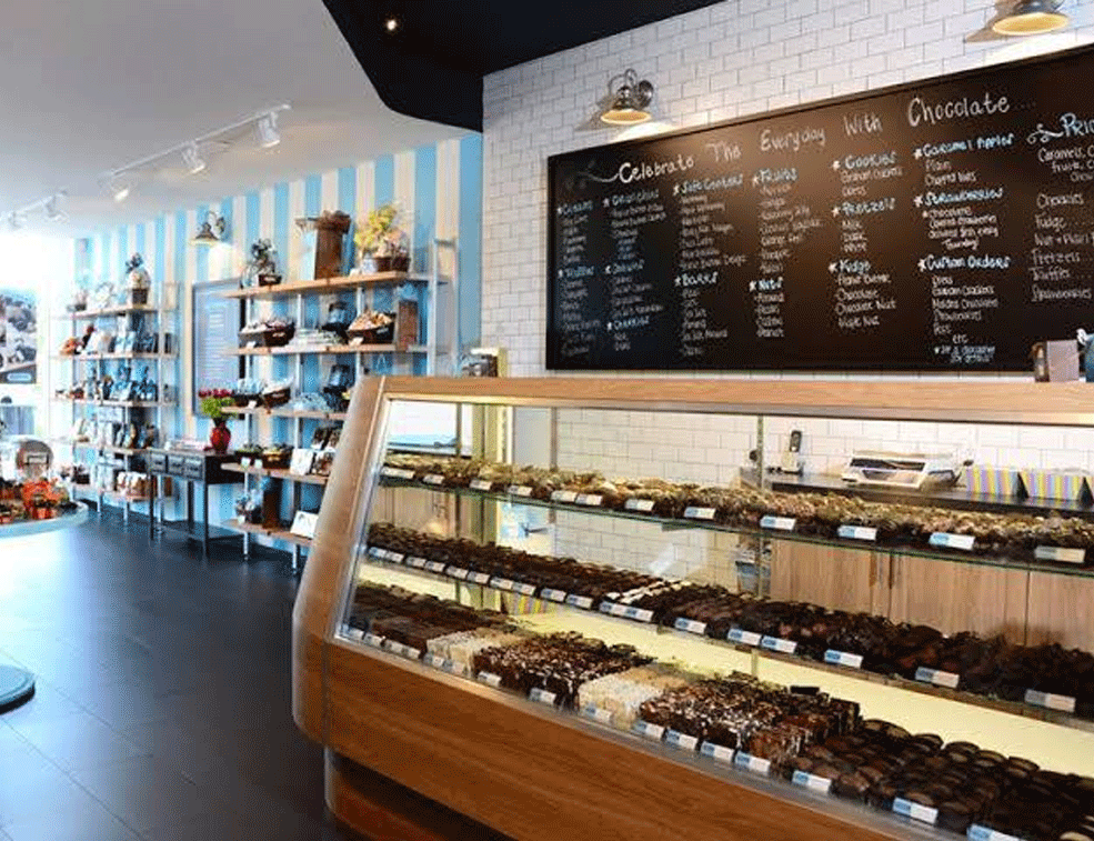 Inside of a hoffmans store